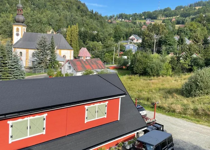 Wioska W Sowich - W Sercu Gor Sowich, Sauna & Jakuzzi, Sokolec, Offroad X4x4 Apartment Sokolec